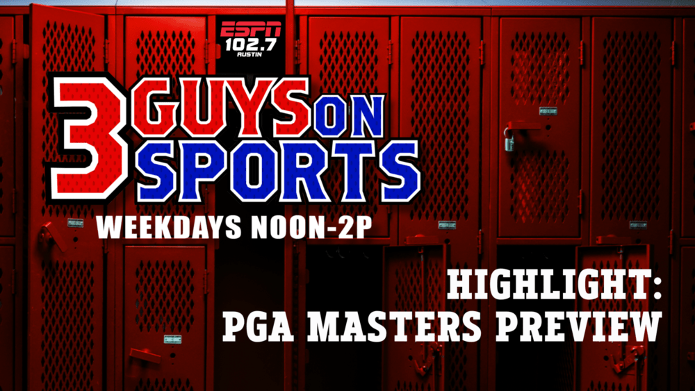 3Guys Highlight: PGA Masters Preview