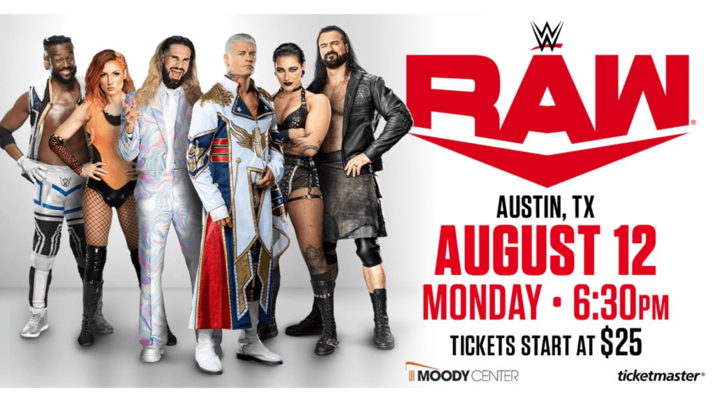 WWE Monday Night RAW ESPN 102.7 Austin