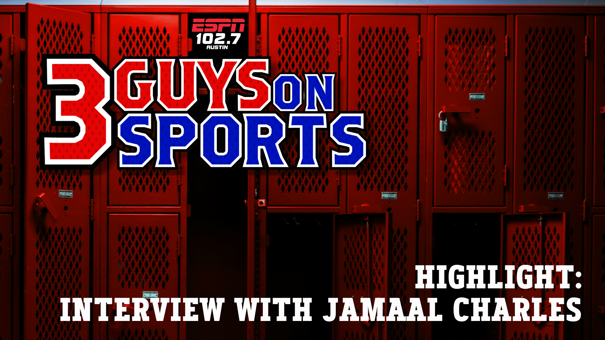 3 Guys on Sports Highlight: Interview with Jamaal Charles