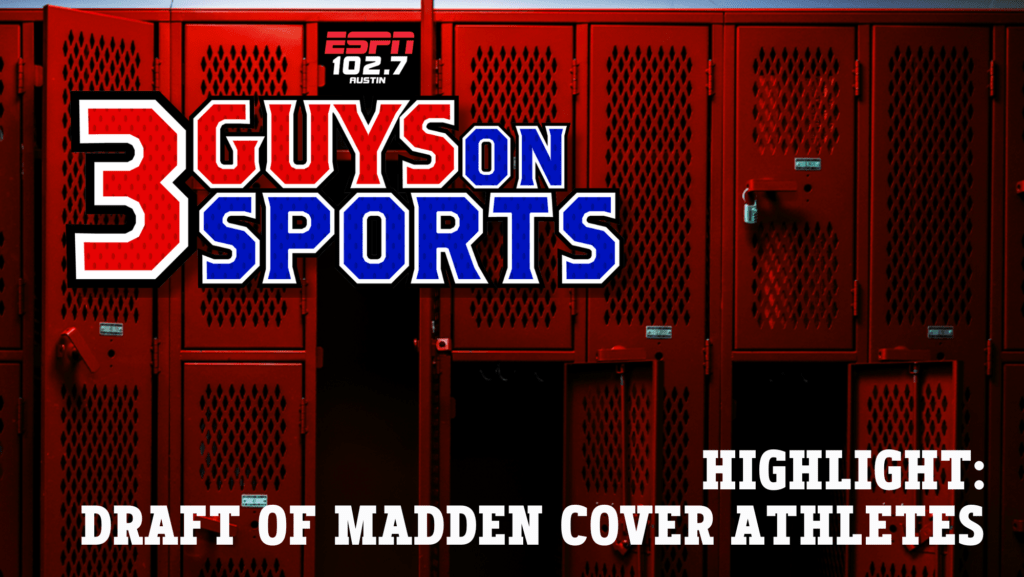 3 Guys on Sports Highlight: Draft of Madden Cover Athletes