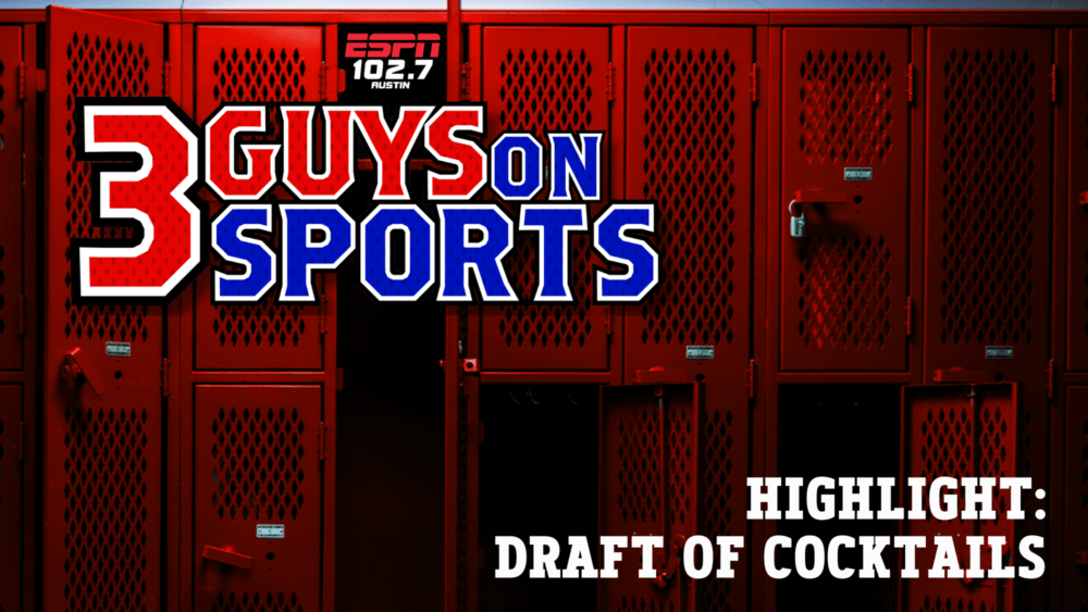 3 Guys on Sports Highlight: Draft of Cocktails