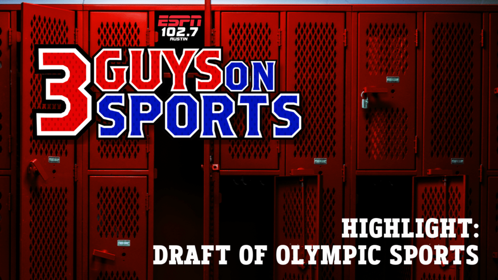 3 Guys on Sports Highlight: Draft of Olympic Sports