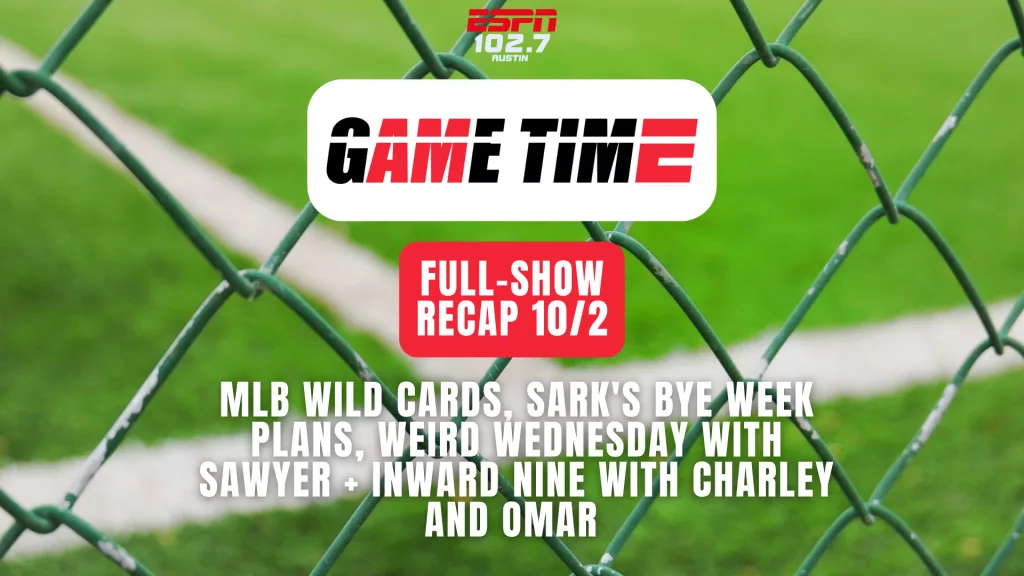 gametime show recap for wednesday 10/2/24