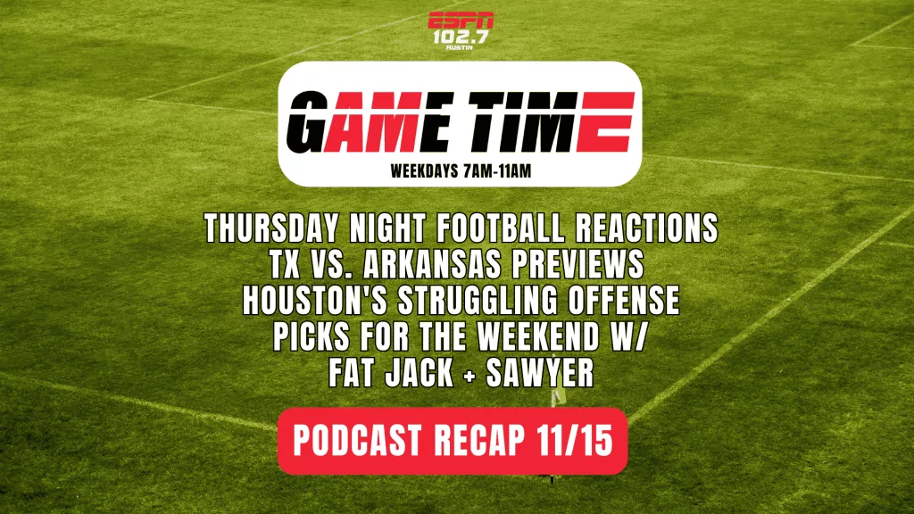 Podcast recap header 11/15/24