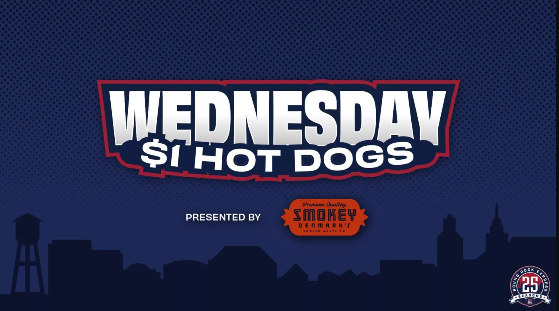 Hot Dog Wednesday Header 2025 RRExpress