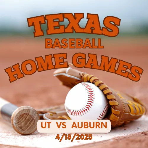 Texas Baseball UT V Auburn 4/18/2025