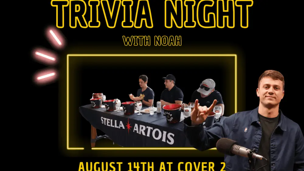 stella update hot ones 8-14-25 with noah game time espn 102.7 event