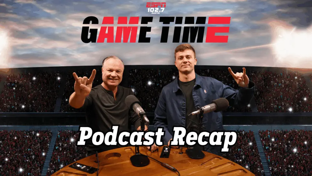Game Time Podcast Recap Header Image 2025