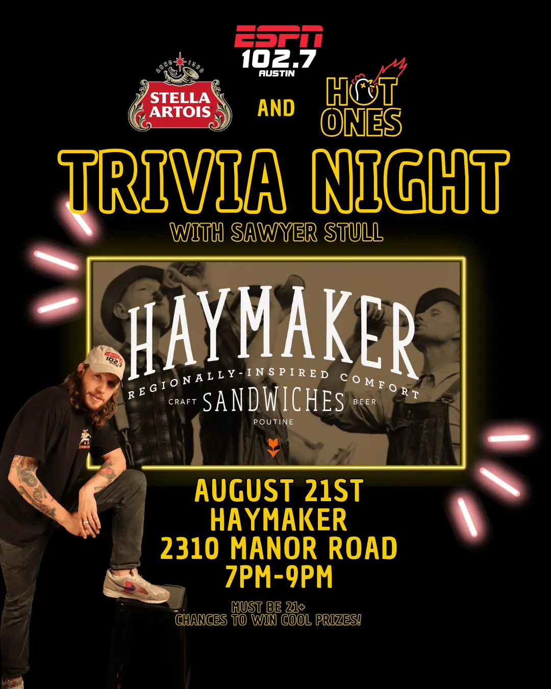 sawyer haymaker bar 2025 header hot ones stella