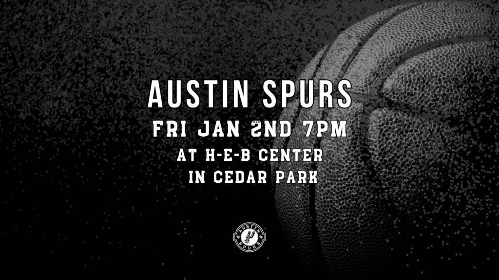 austin spurs heb center 1/2/2026 header
