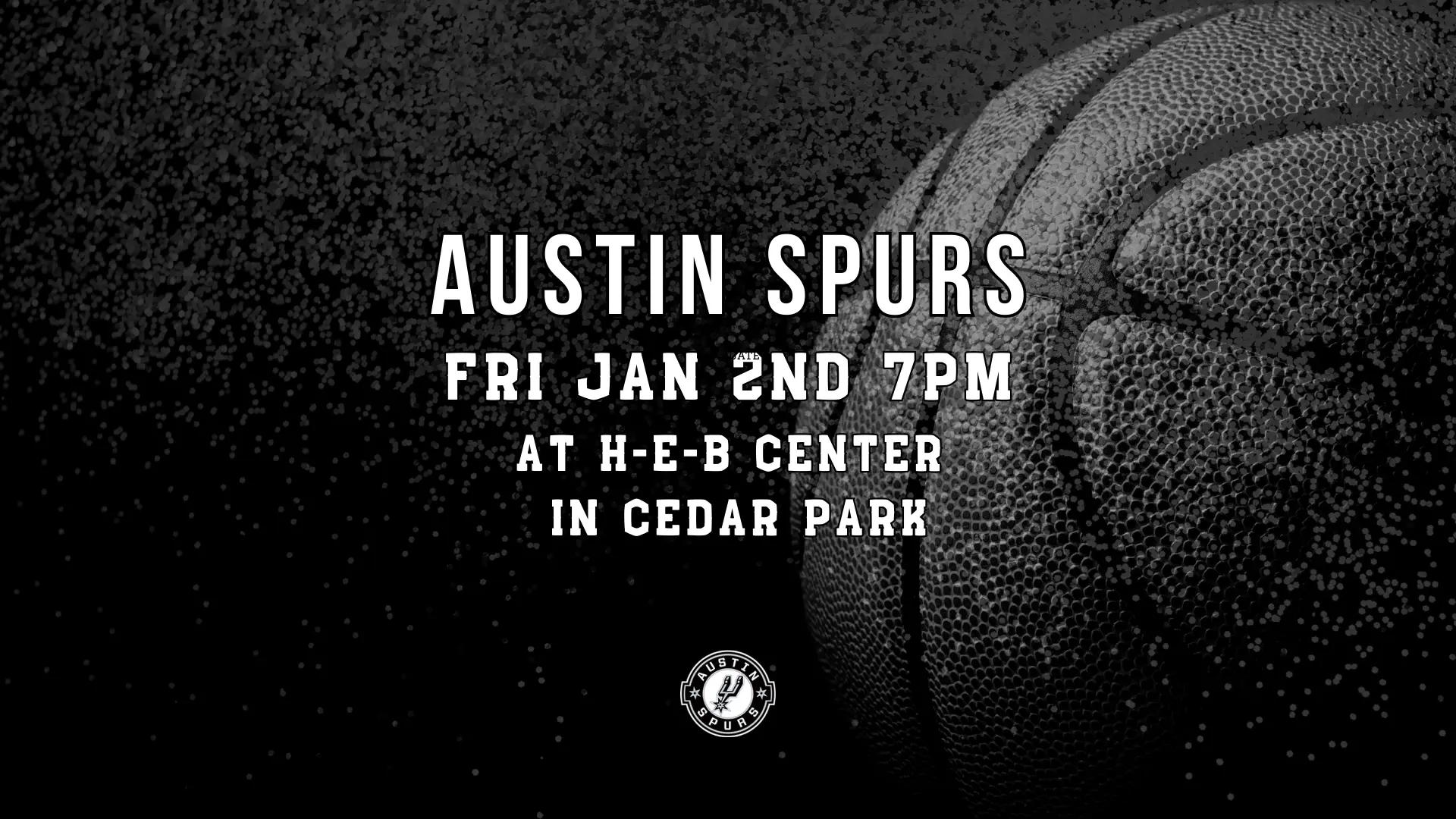 austin spurs heb center 1/2/2026 header