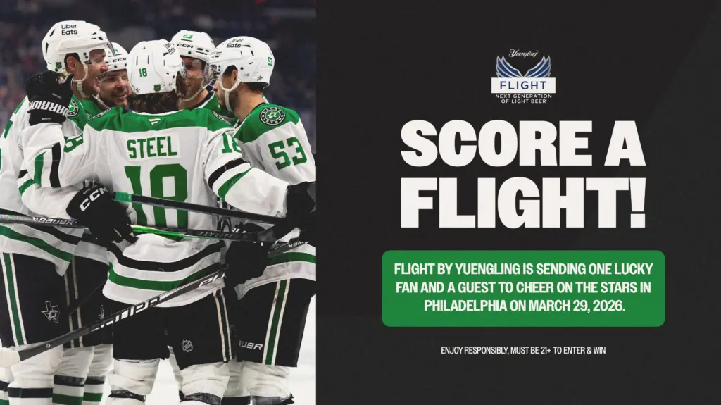 DALLAS STARS FLY AWAY CONTEST HEADER 2026