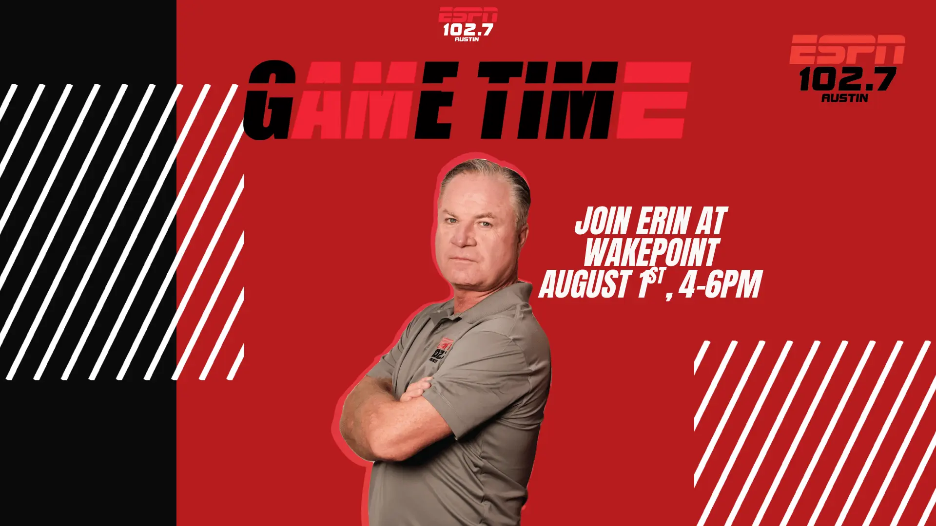 gametime at wake point erin hogan 1027espn austin header 2026