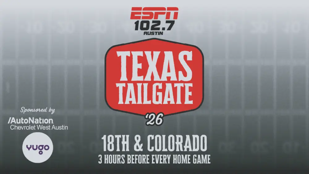 texas tailgate header 2026 102.7 espn austin