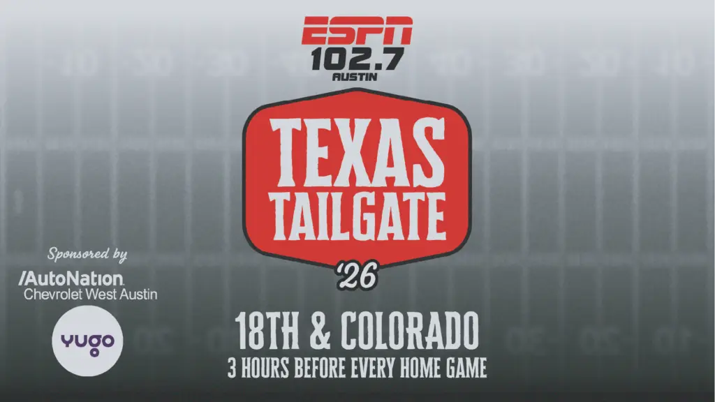 texas tailgate header 2026 102.7 espn austin