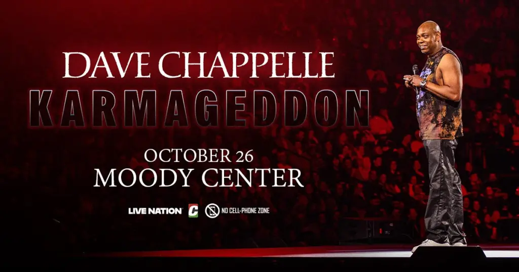David Chappelle at moody center header image 2026