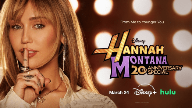 Miley Cyrus sings as Hannah Montana in 20th anniversary special ...