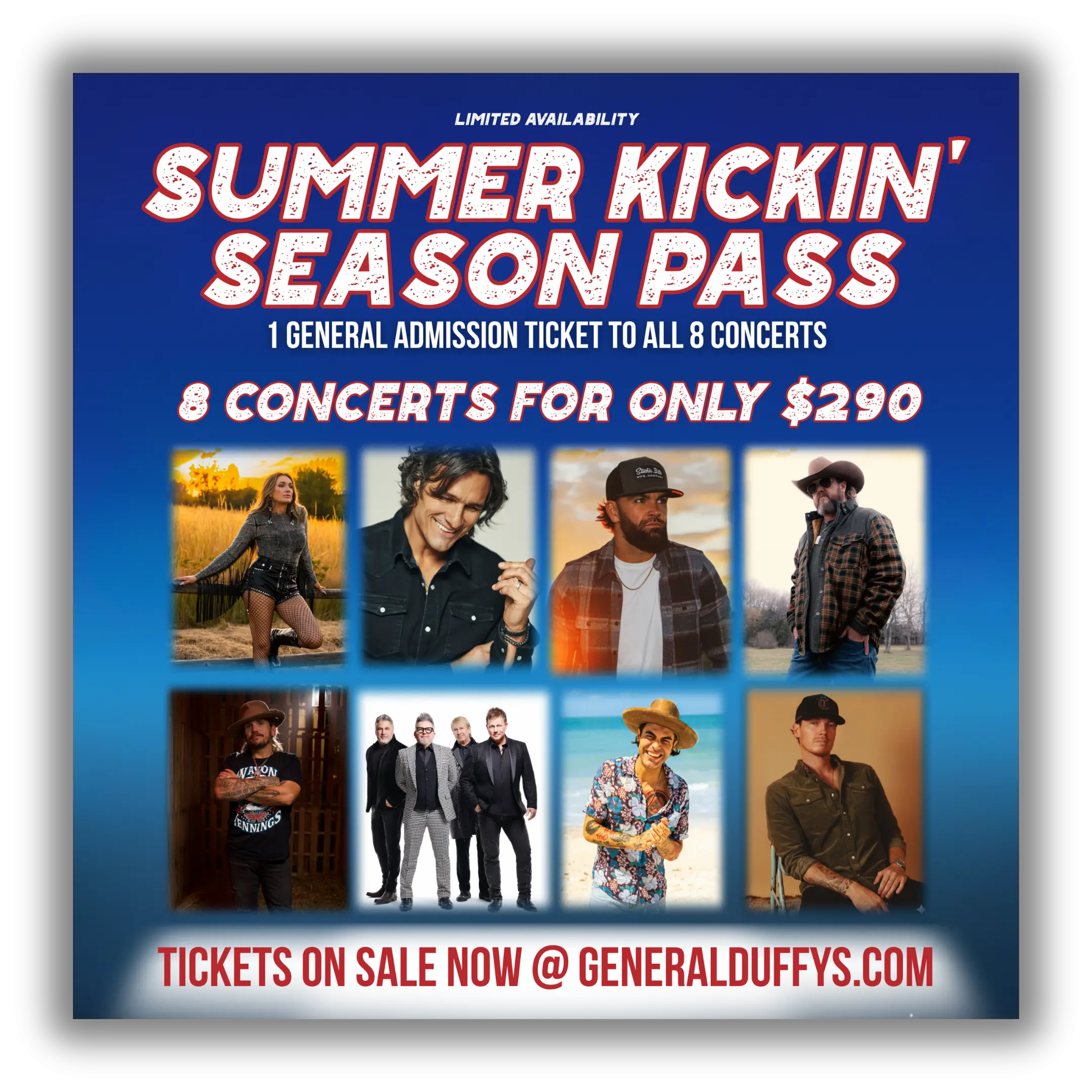 Duffys Season Pass Giveaway