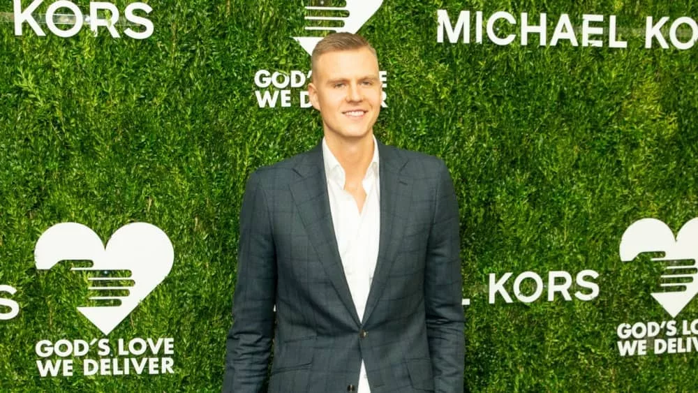 Kristaps Porzingis attends God's Love We Deliver^ Golden Heart Awards at Spring Studios New York^ NY - October 16^ 2018