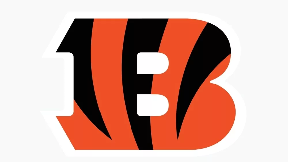 Cincinnati Bengals; editorial vector logo is printed on white paper.