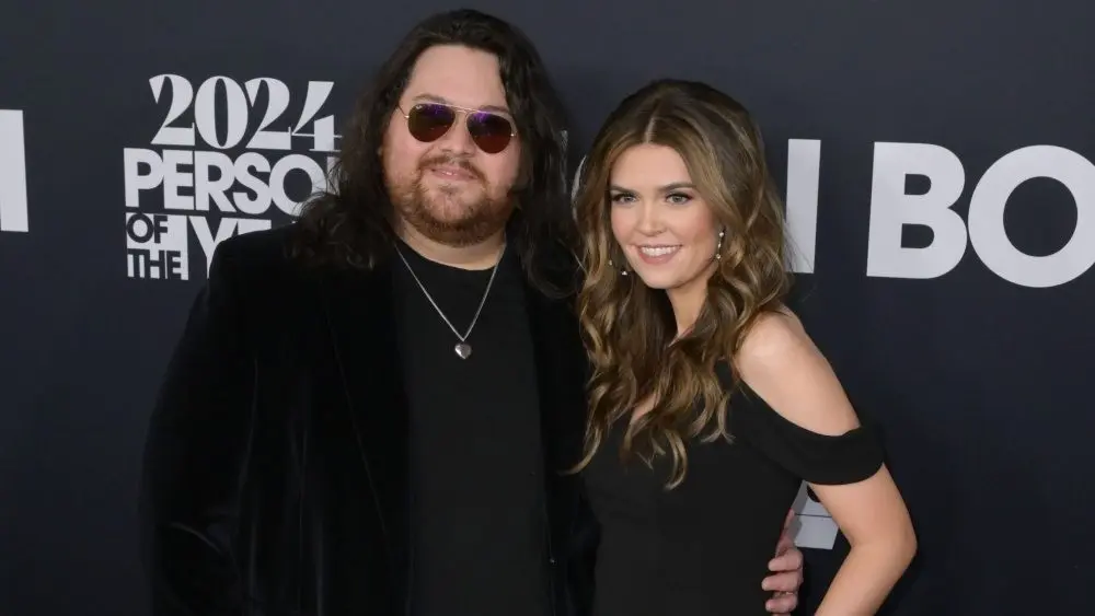 Wolfgang Van Halen and wife Andraia Allsop at the MusiCares Person of the Year Gala. LOS ANGELES^ USA. February 02^ 2024
