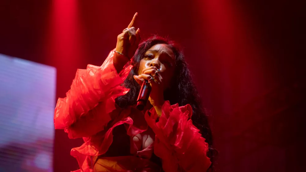 Singer SZA performs at III Points Festival in Miami^ Florida. FEBRUARY 17^ 2019