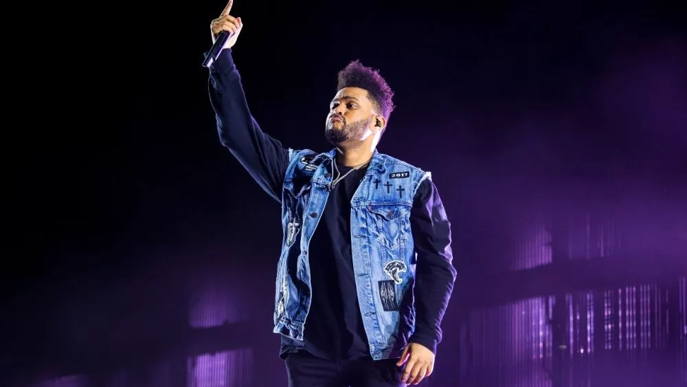 The Weeknd perform in concert at FIB Festival on July 13^ 2017 in Benicassim^ Spain.