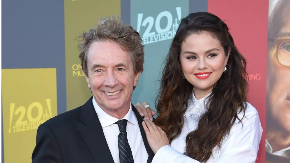 Martin Short and Selena Gomez arrives for ‘Only Murders in the Building’ FYC event on June 11^ 2022 in Hollywood^ CA