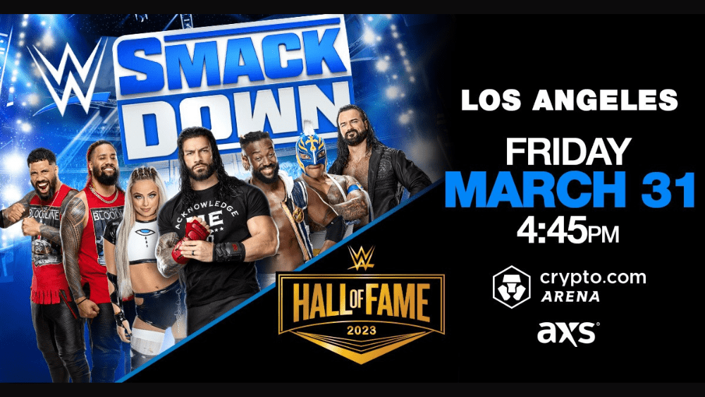 JUST ANNOUNCED! @WWE Friday Night #SmackDown is coming to Capital One Arena  on March 3, 2023! Tickets go on sale this Friday at 10AM.
