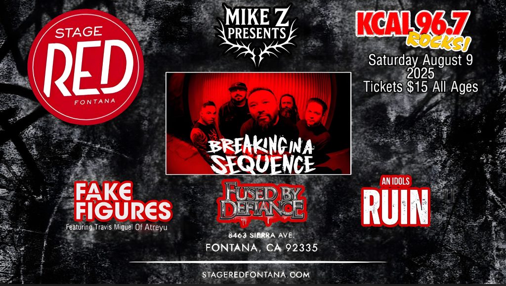Breaking In A Sequence @ Stage Red – KCAL Rocks