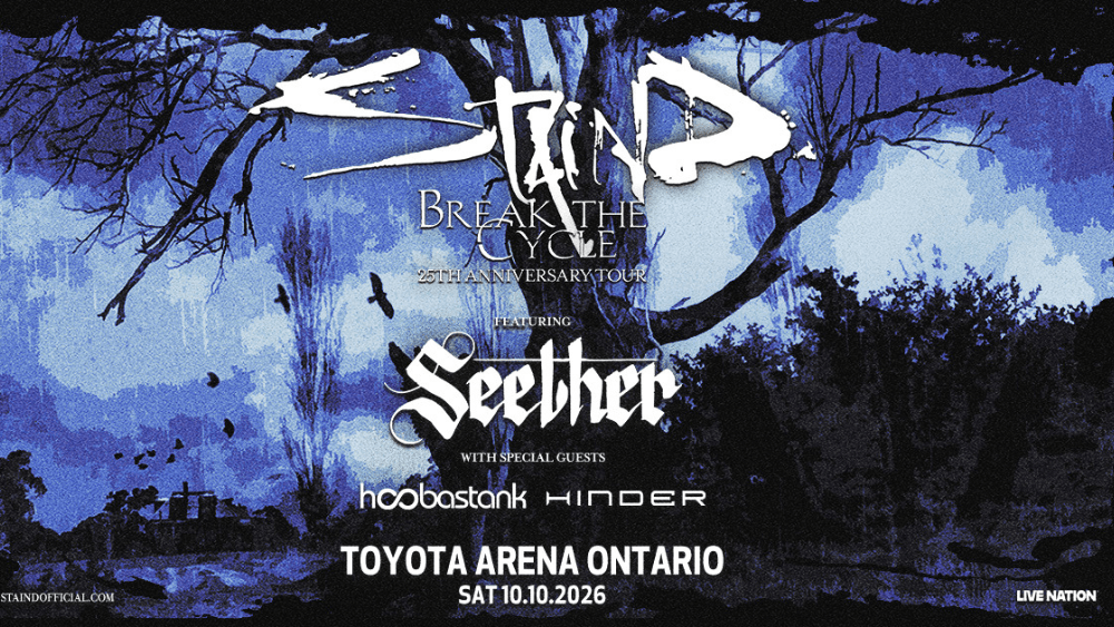 Staind @ Toyota Arena – KCAL Rocks