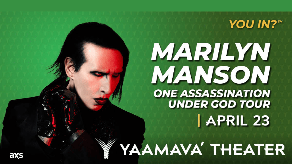 Marilyn Manson @ Yaamava Theatre – KCAL Rocks