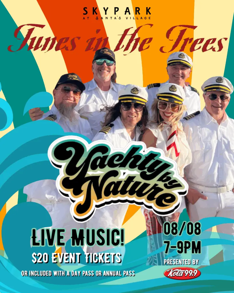 YACHTY by NATURE - Tunes in the Trees at SkyPark at Santa’s Village