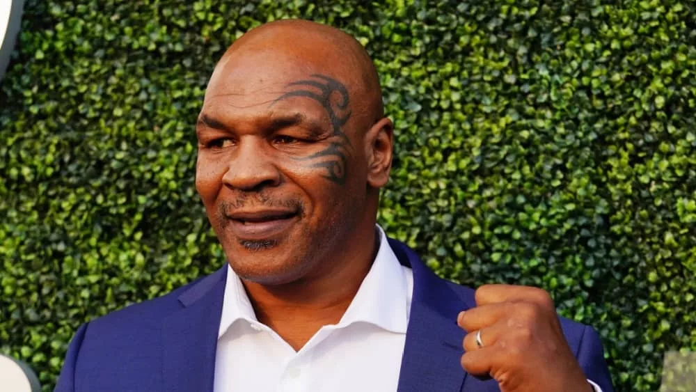 Former boxing champion Mike Tyson attends 2018 US Open at USTA Billie Jean King National Tennis Center in New York