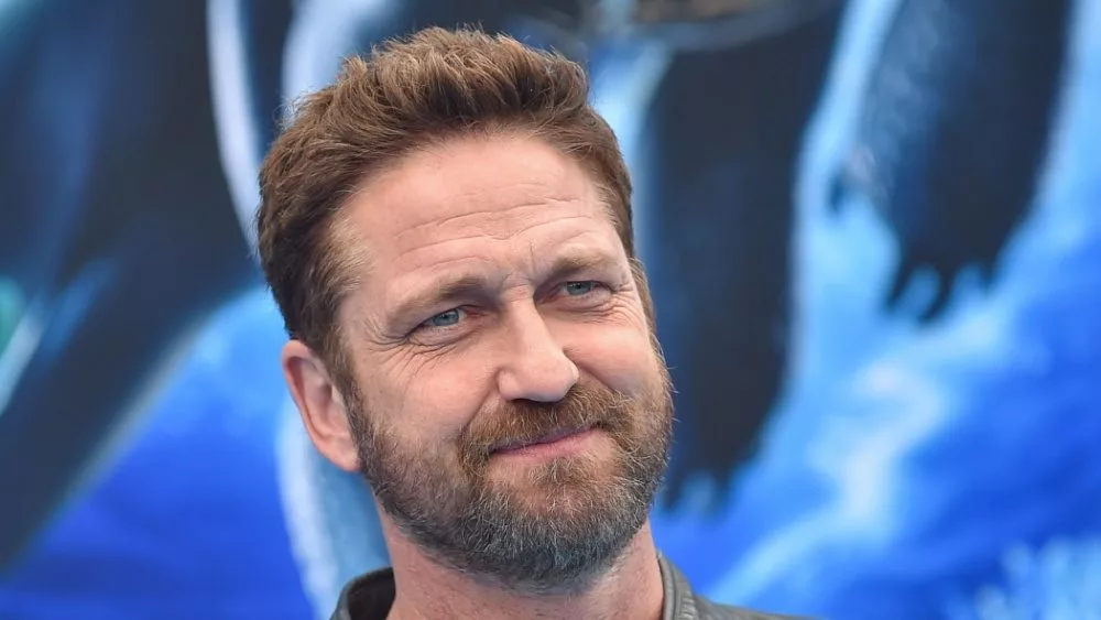 Gerard Butler arrives to the 'How To Train Your Dragon: The Hidden World' Los Angeles Premiere on February 9^ 2019 in Hollywood^ CA