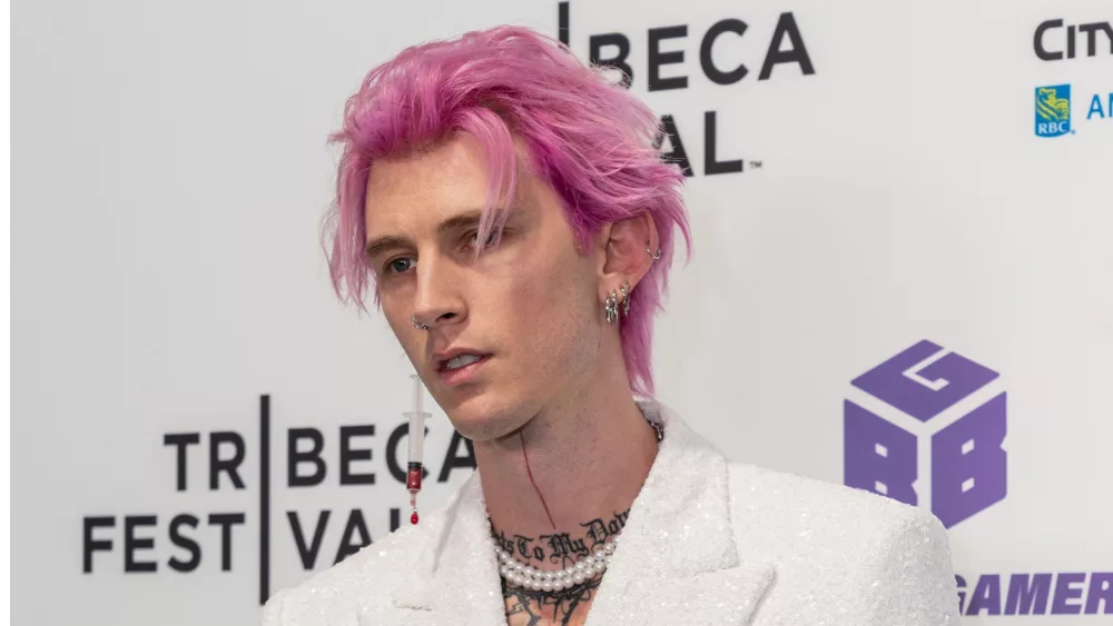 Colson Baker aka Machine Gun Kelly attends Tribeca Film Festival