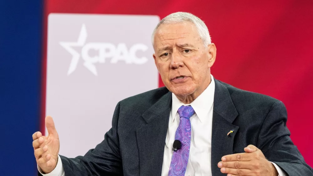 Congressman Ken Buck speaks during CPAC Texas 2022 conference at Hilton Anatole. Dallas^ TX - August 6^ 2022