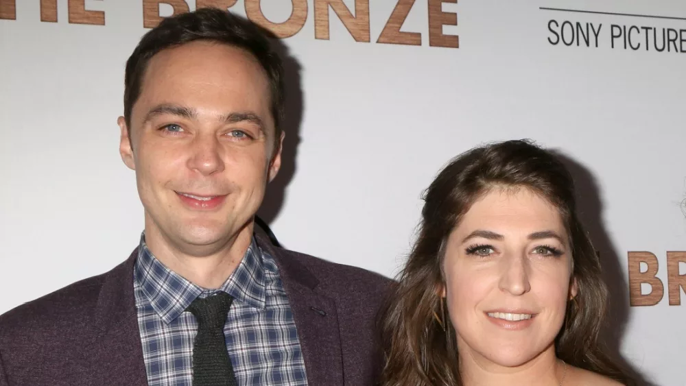 Jim Parsons^ Mayim Bialik at the SilverScreen Theater at the Pacific Design Center on March 7^ 2016 in Los Angeles^ CA