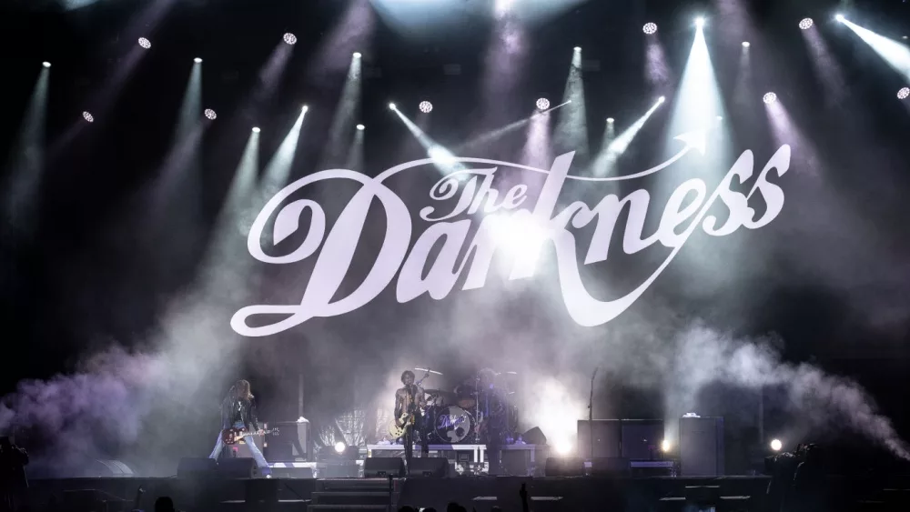 "The Darkness" Rock Band Show^ in "CA Vilar de Mouros" Festival^ North of Portugal. 24 August 2024