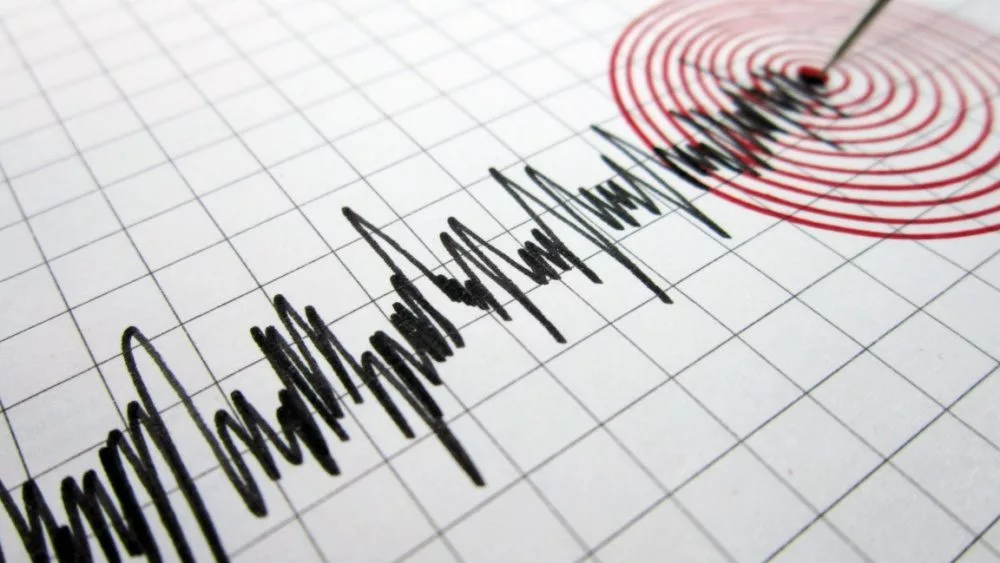 Seismograph and earthquake.A seismograph records the seismic activity of an earthquake