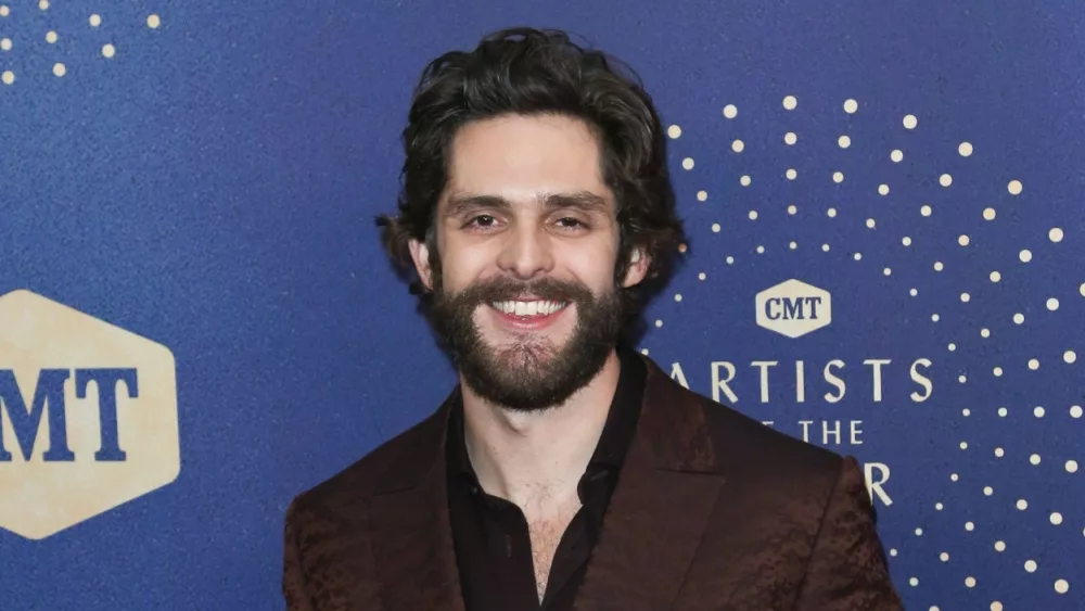 Thomas Rhett attends the 2019 CMT Artists of the Year at Schermerhorn Symphony Center on October 16^ 2019 in Nashville^ Tennessee.
