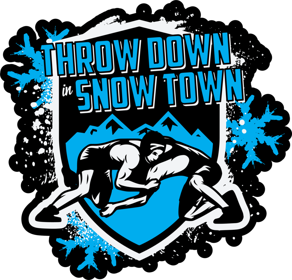 Throw down in Snow town graphic