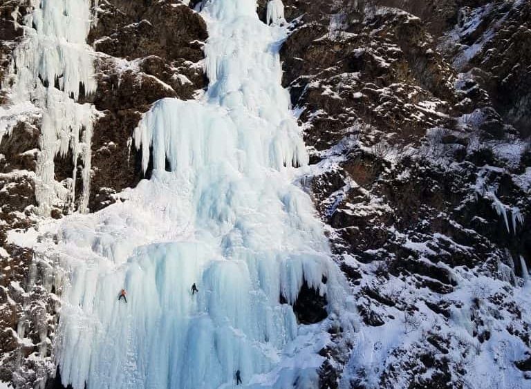Ice climbing festival