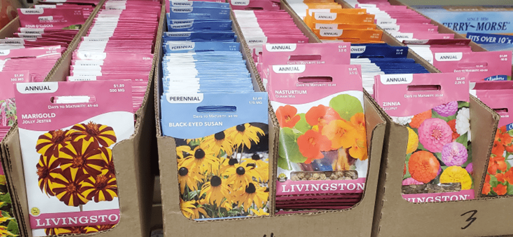 South Central Hardware has flower seeds
