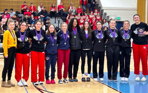 Girls Varsity Basketball, 2nd Place at Elks Basketball Tournament 2023