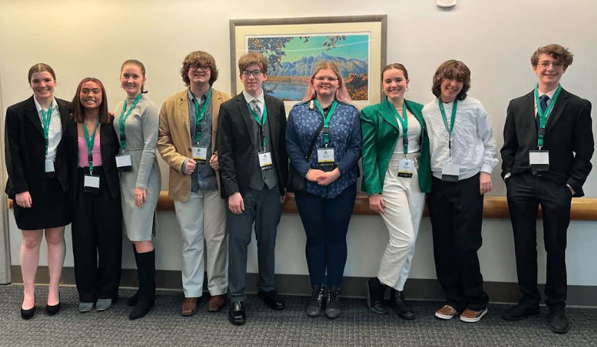 VHS Academic Decathlon Team in Anchorage 2023