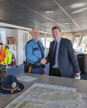 Alaska Marine Highway & Troopers Renew Agreement for Protection on Ferries