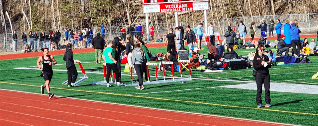Romen Weber at Track Meet in Wasilla