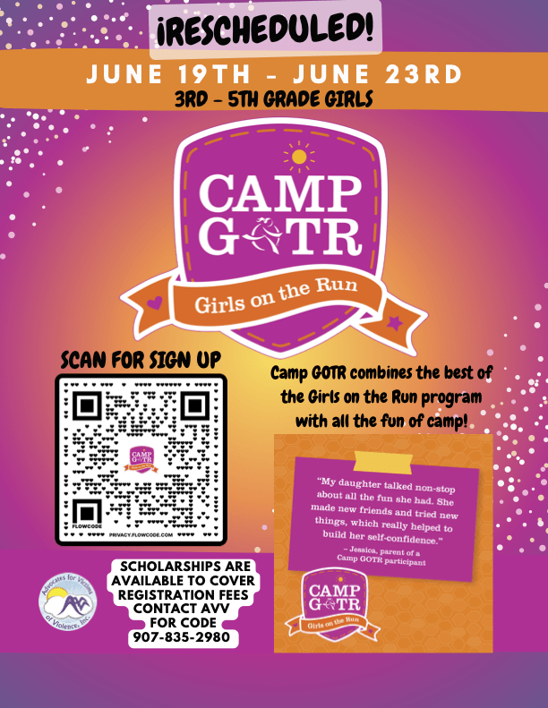 AVV Camp Girls on the Run Poster