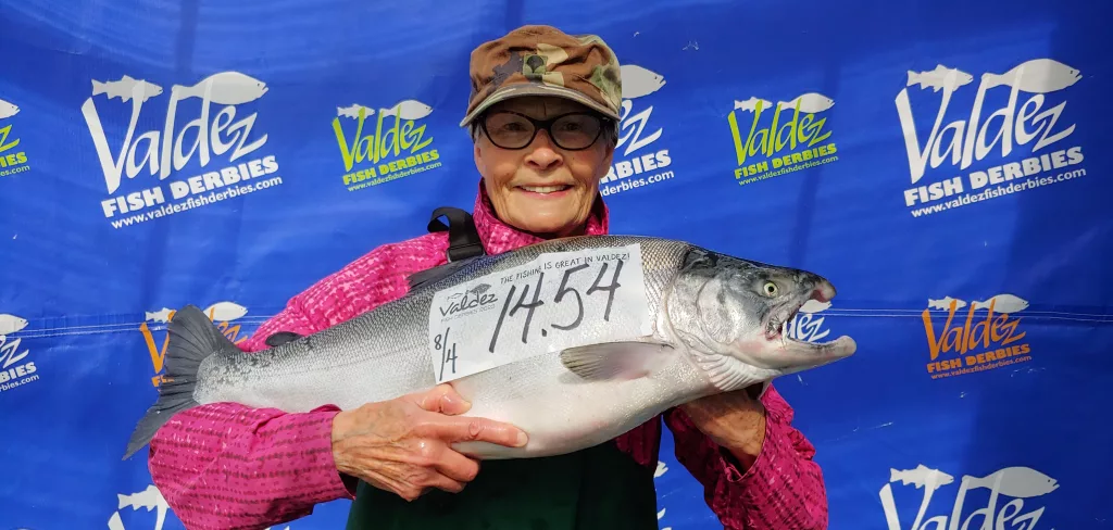 Silver Salmon Derby, 14.54 - LaYonne Baysinger - Fairbanks, AK